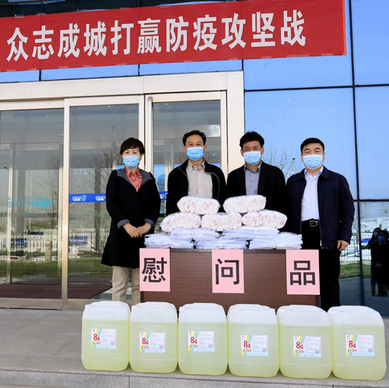 鄭州市人大副主任孫黎、市政府副市長李喜安一行 蒞臨花花牛開展“三送一強”活動
